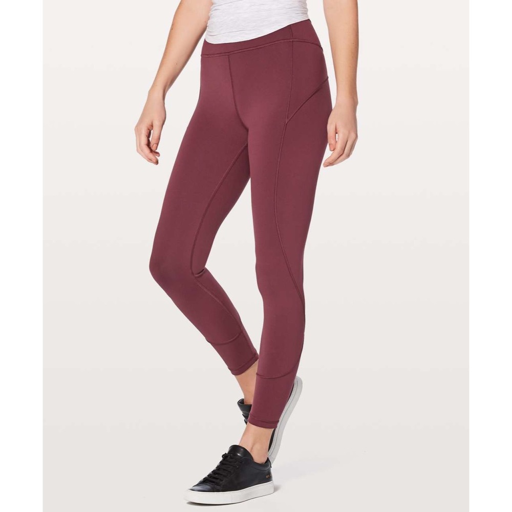 Lululemon In Movement Tight In Redwood - image 1